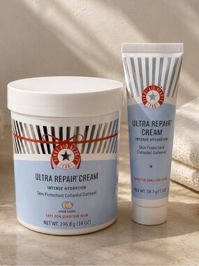 2 pc set- First Aid Beauty Ultra Repair Cream. Sugar Cookies. sensitive skin.